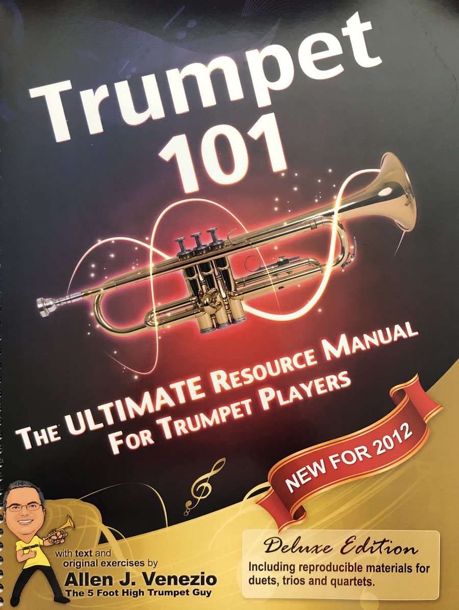 Cover of Trumpet 101: The ULTIMATE Resource Manual For Trumpet Players