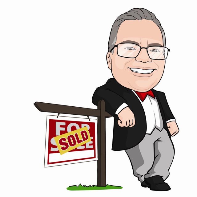 Five Foot High Real Estate Guy logo