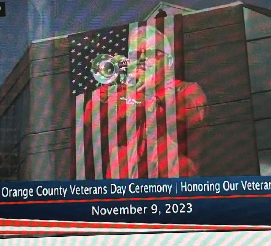 Orange County Veterans Day Ceremony, November 9, 2023
