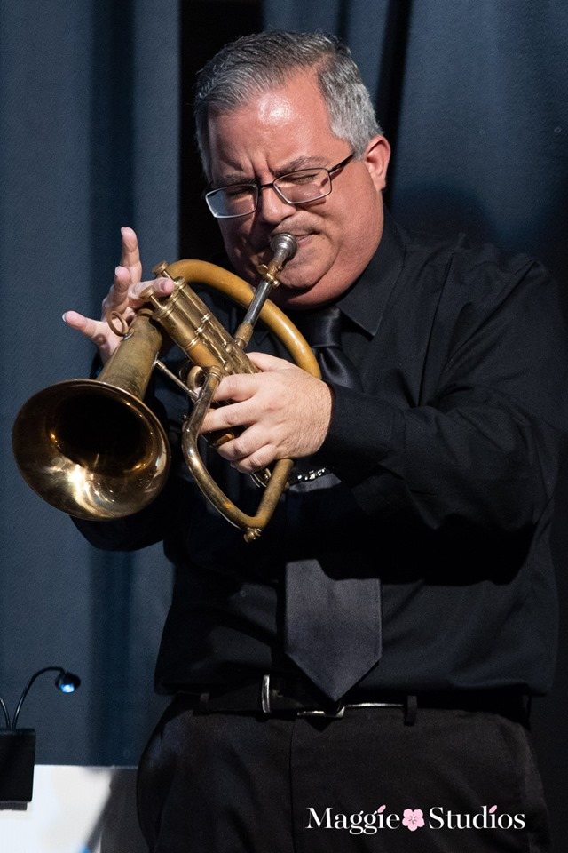 Allen J. Venezio playing flugelhorn